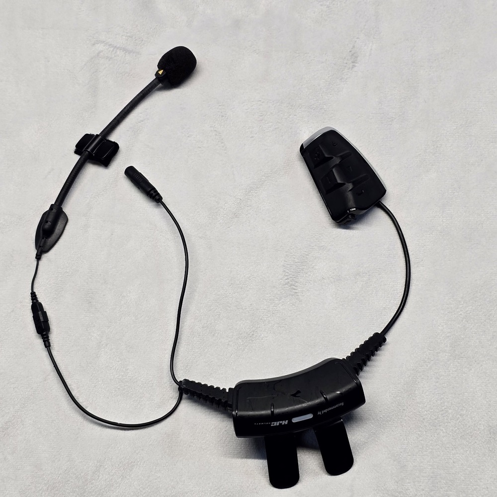 Cardo Packtalk Slim Bluetooth System Headset **Missing Headphone Attachment**
